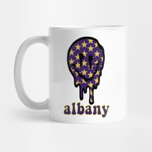 SUNY albany drippy smiley Mug